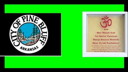 Gayatri Mantra  to open Pine Bluff City Council meeting in Arkansas
