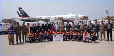 Pakistan Hands Over 100 Tons of Relief Assistance to Flood-Affected Nepal