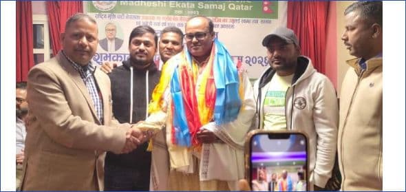 डा.राजीव झालाई कतारमा सम्मान