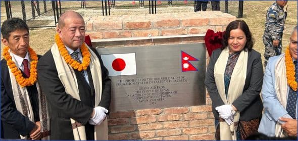 Completion of Chandra Nahar Irrigation System Rehabilitation Project Supported by Japan