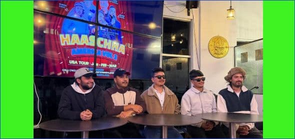 चर्चित हास्यकलाकारहरुको टोली अमेरिकामा