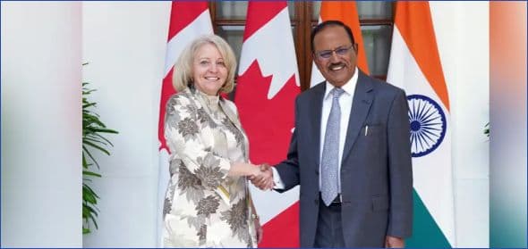 India, Canada Step Up Security Ties