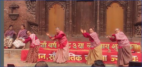७० नाघेका बाजेबज्यैहरुको काठमाडौंमा सांस्कृतिक प्रस्तुति