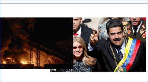 US bombs Caracas, captures Venezuela president