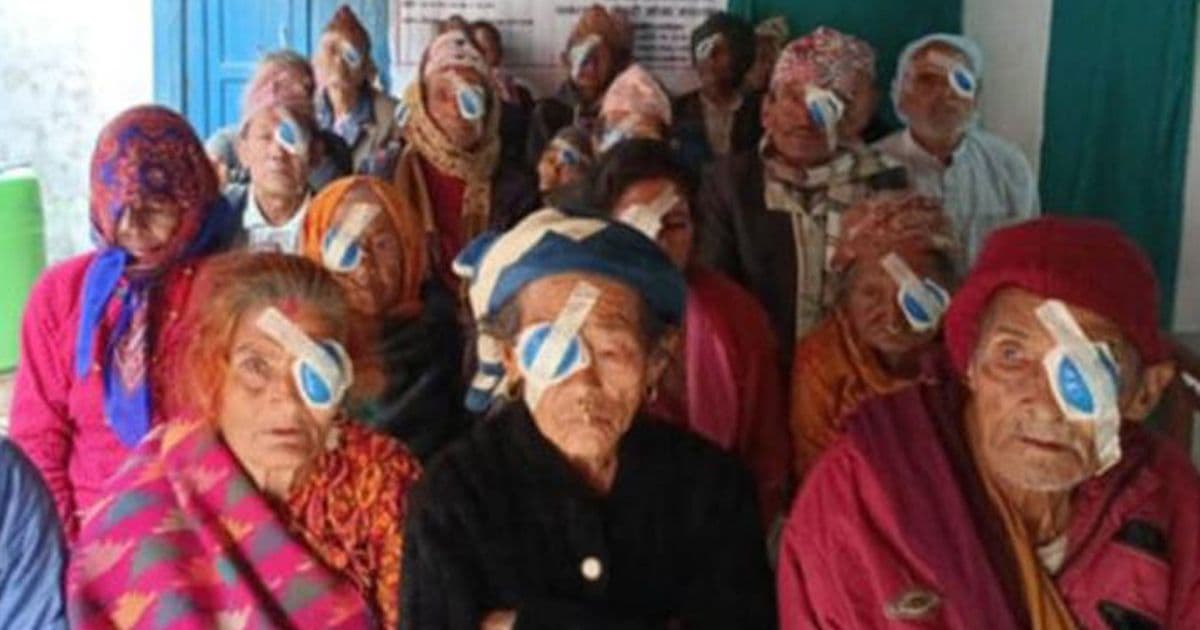 हलेसी बजारमा निःशुल्क आँखा शिविर सम्पन्न