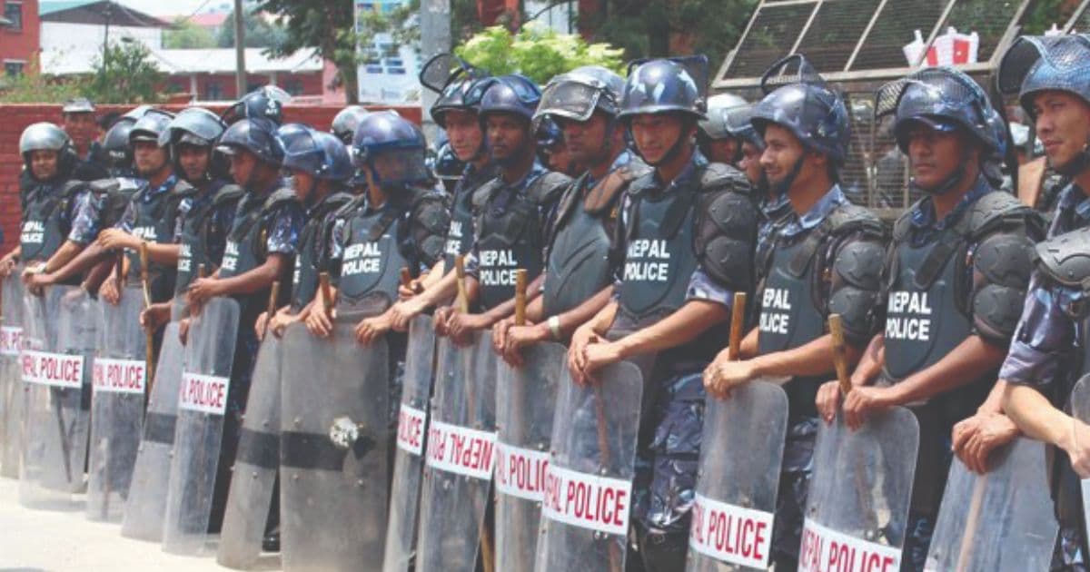 माइतीघरदेखि नयाँ बानेश्वरसम्म सुरक्षा व्यवस्था कडा  
