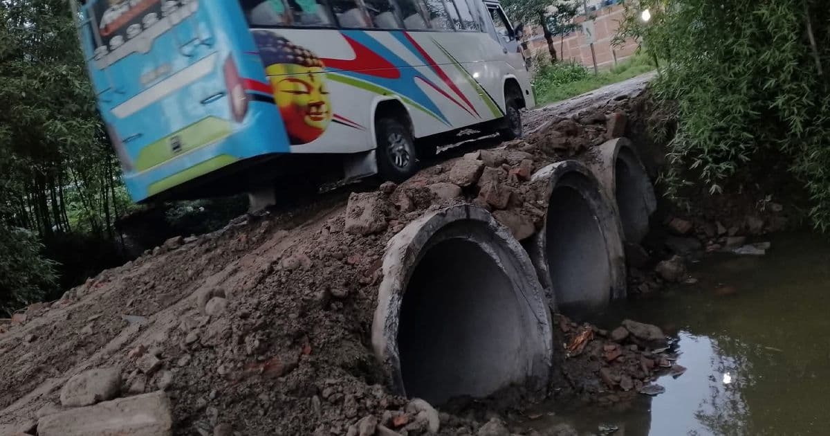 अवरुद्ध नाला-भक्तपुर सडक सञ्चालनमा