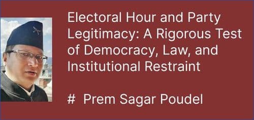 Electoral Hour and Party Legitimacy: A Rigorous Test of Democracy, Law, and Institutional Restraint