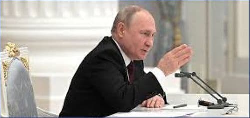 Putin's statements during his meeting with the Russian Security Council: