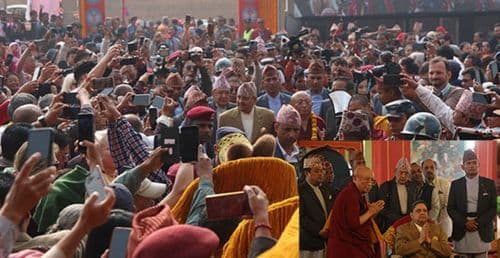 पूर्वराजा ज्ञानेन्द्र शाह हजार बुद्धको शरणमा