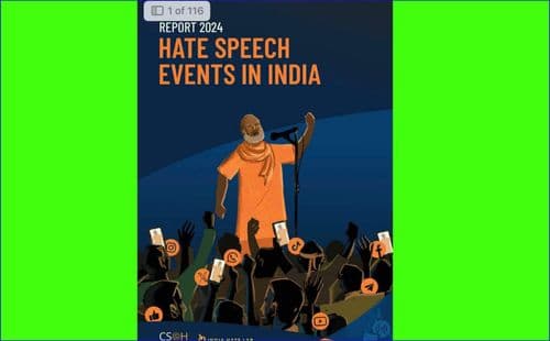 Hate Speech Event In India – 2024