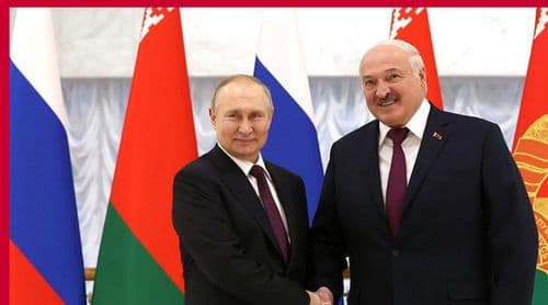 Putin and Lukashenko held a press conference