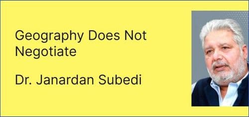 Geography Does Not Negotiate