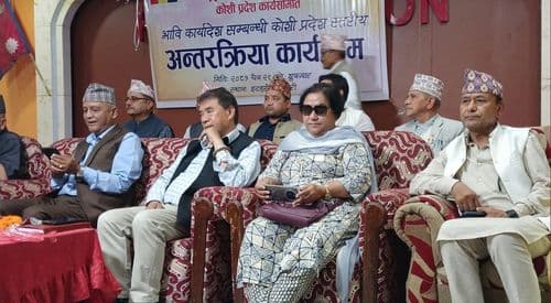 राजसंस्था, हिन्दु अधिराज्य पुनर्स्थापनाको लक्ष्य प्राप्त गर्न आन्दोलन गर्नु पर्ने निर्णय