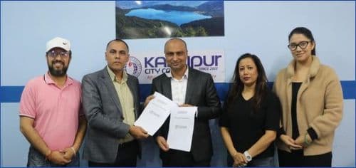 टेकपाइला इनोभेसन र कान्तिपुर सिटी कलेजबीच  एआई र साइबर सुरक्षा शिक्षामा सम्झौता