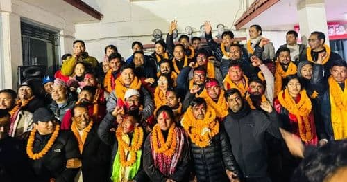 क्रान्तिकारीको अध्यक्षमा सापकोटा विजयी