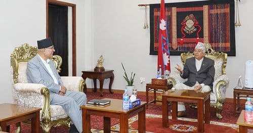 बजेट बारे राष्ट्रपतिलाई ब्रिफिङ