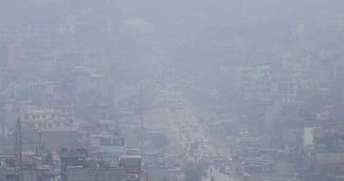 विश्वकै प्रदूषित शहरको सूचीमा काठमाडौं पहिलो नम्बरमा