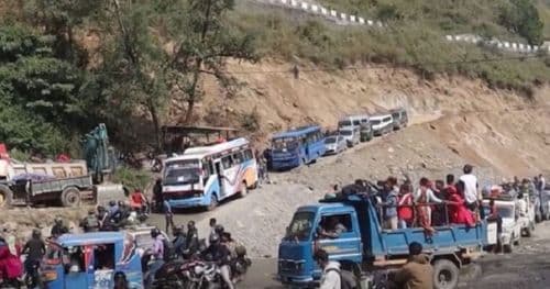 बीपी राजमार्ग र बैतडीमा राति सवारीसाधन चलाउन रोक