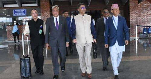 भारतीय विदेश सचिव मिश्री काठमाडौं आइपुगे