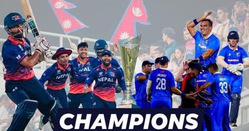 नेपालले जित्याे टी-२० विश्वकप छनोट उपाधि