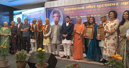छिन्नलता गीत पुरस्कार रिजाललाई