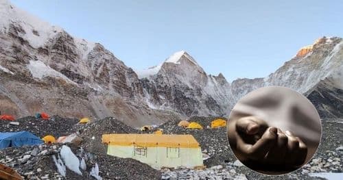 सगरमाथा आधार शिविरमा एक श्रमिकको मृत्यु