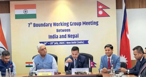 नयाँ दिल्लीमा नेपाल-भारत सीमा कार्यदलको बैठक सम्पन्न