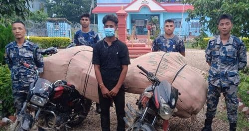 भन्सार छलीका सामानसहित एक युवक पक्राउ