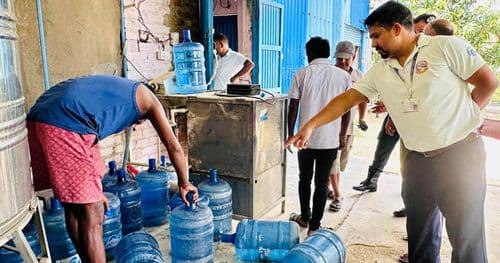 मापदण्डविपरीत सञ्चालित पानी प्रशोधन उद्योग कारबाहीमा