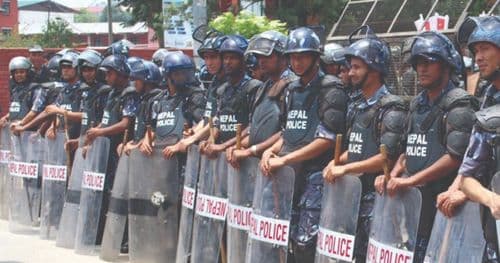 माइतीघरदेखि नयाँ बानेश्वरसम्म सुरक्षा व्यवस्था कडा  