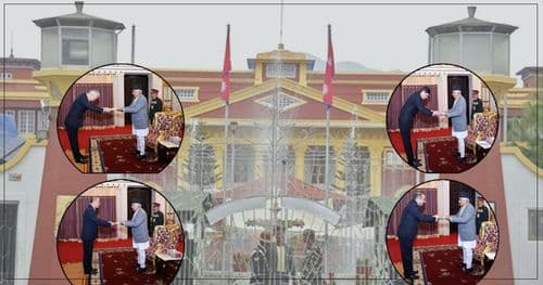 राष्ट्रपतिसमक्ष चार देशका राजदूतले ओहोदाको प्रमाणपत्र बुझाए