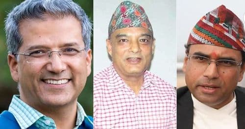  पक्राउ परेका राप्रपाका नेतालाई अदालत उपस्थित गराइदै 
