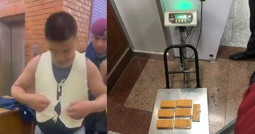 विमानस्थलबाट १४ किलो सुनसहित घले पक्राउ