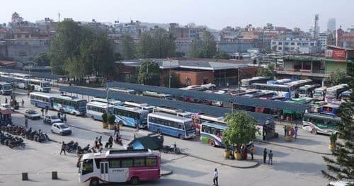 नयाँ बसपार्कबाट यातयात सञ्चालन हुन थाल्याे