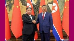 Respected Comrade Kim Jong Un Has Talks with Comrade Xi Jinping