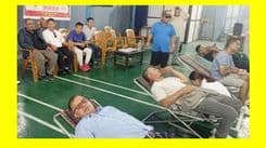 खुल्ला रक्तदानमा ६३ युनिट रगत