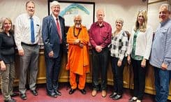 In a historic first, Hindu mantras started the day of three city councils of Idaho this week