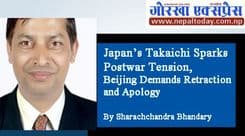 Japan’s Takaichi Sparks Postwar Tension, Beijing Demands Retraction and Apology
