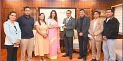 NAIMA Donates NPR 5 Millions for Rasuwa Flood Relief and Rehabilitation