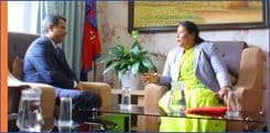 Pakistan Ambassador pays courtesy call on Agriculture Minister Chaudhary