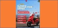 Bajaj Chetak Launches ‘Chetak Festive Five’ Offer