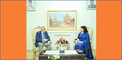 PAK Deputy Prime Minister/Foreign Minister Mohammad Ishaq Dar visited the Embassy of Nepal