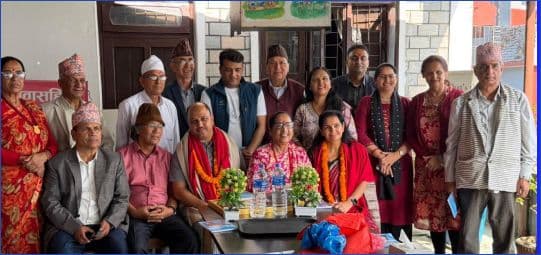 वरिष्ठ लोकगायक, कलाकार, साहित्यकार तथा पत्रकार रामप्रसाद खनाल सम्मानित
