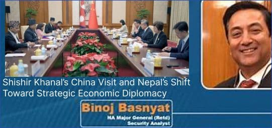 Shishir Khanal’s China Visit and Nepal’s Shift Toward Strategic Economic Diplomacy