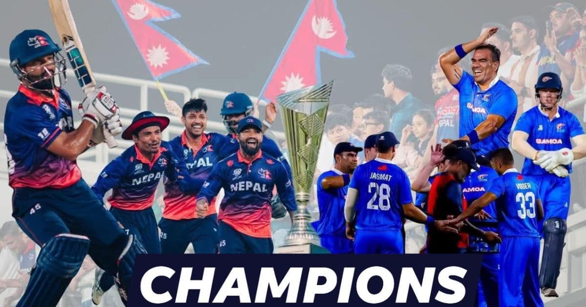 नेपालले जित्याे टी-२० विश्वकप छनोट उपाधि
