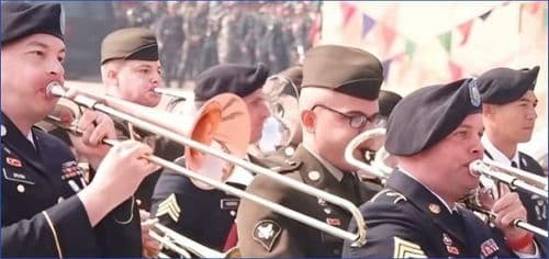 सेना दिवसमा अमेरिकी सेना सहभागी