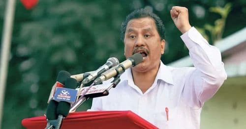 काठमाडौंमा विप्लव नेतृत्वको नेकपाकाे प्रदर्शन र सभा