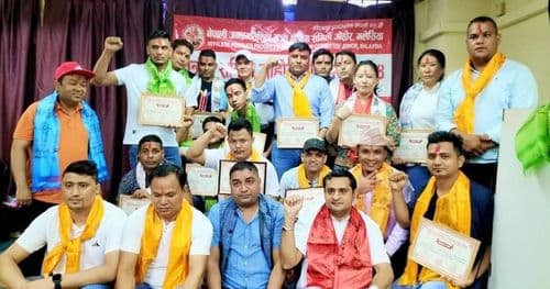 मन्चकाे जोहोर बारु क्षेत्रको अधिवेशन सम्पन्न, अध्यक्षमा पौडेल