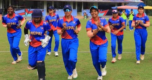 महिला ट्वान्टी–२० शृङ्खलामा नेपाल विजयी